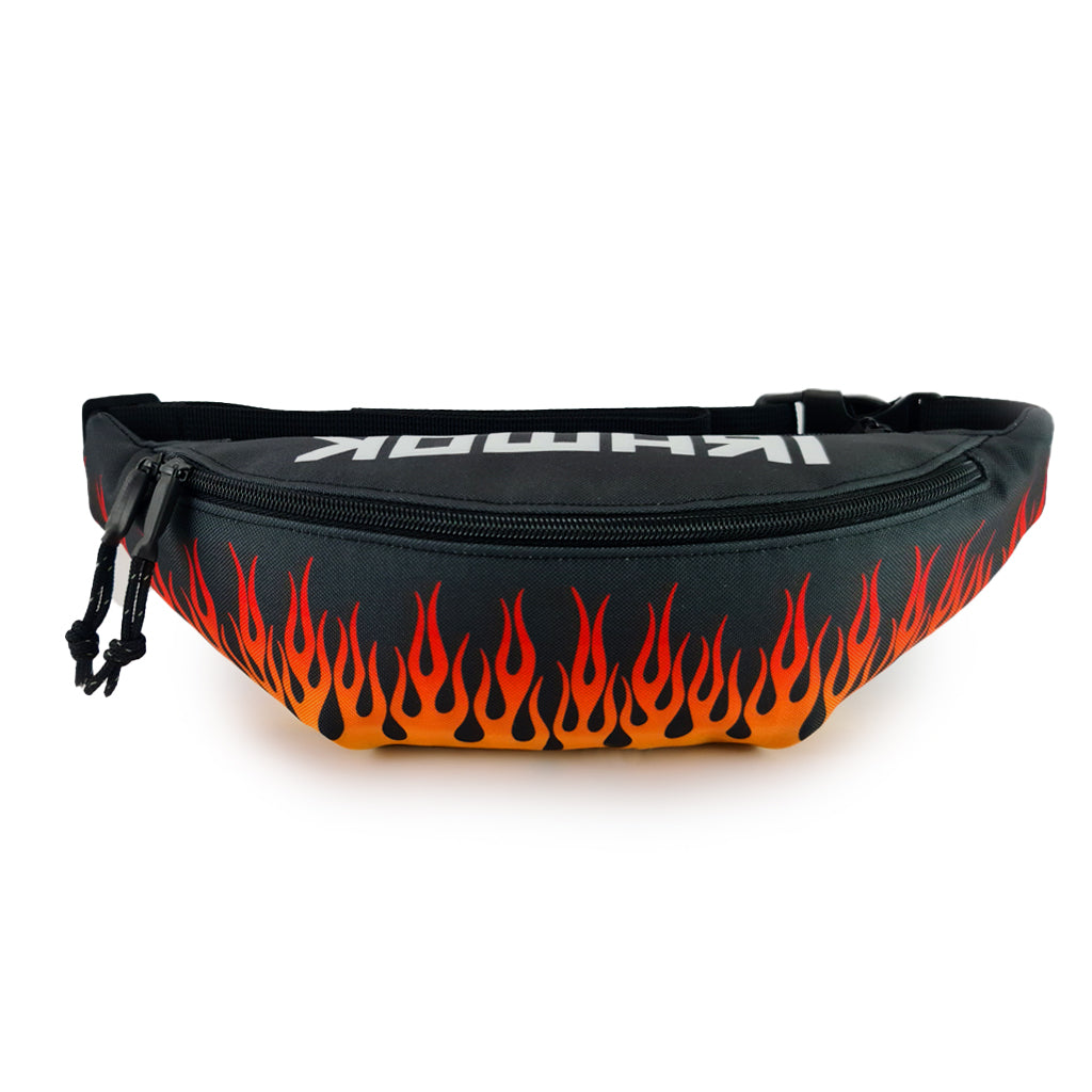 RED FLAMES BUMBAG